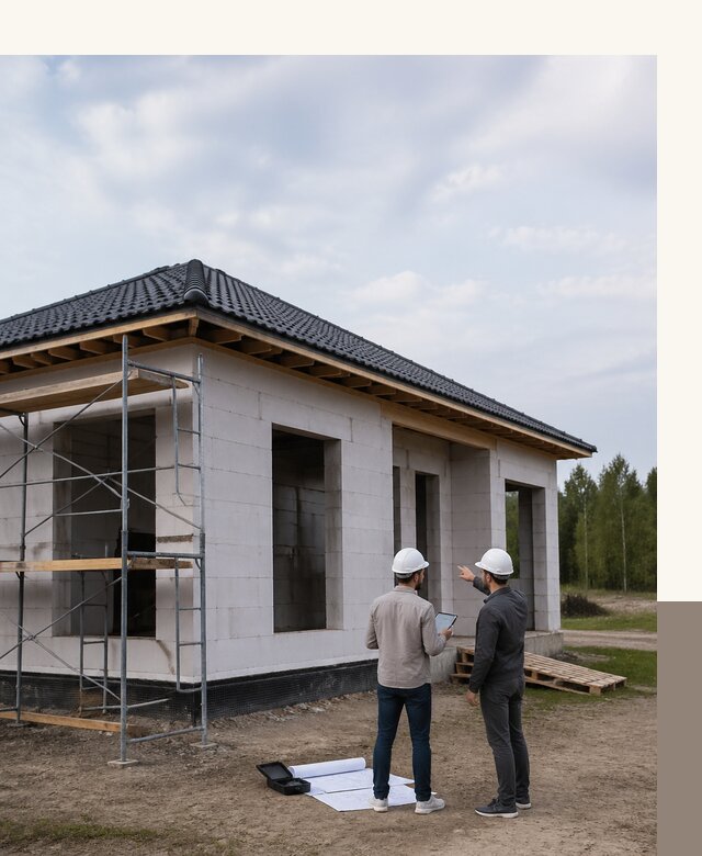Проектирование одноэтажных домов из газобетона в Вичуге